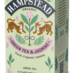 Organic Green Tea  and jasmine bags 20