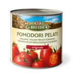 Geschalte Tomaten in tomatensaft