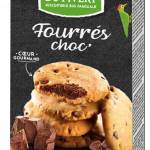 Bio kekse mit Schokoladenfüllung