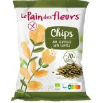 Chips aus grünen Linsen