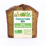 Scheibe Matcha-Grüner-Tee-Kuchen
