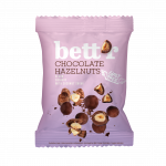 Biovegane schokolierte Haselnüsse, 40g, Bettr
