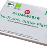 Bio-Tourier-Butter Platte 2 kg 10 kg Karton Bioland 
