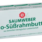 Bio-Süßrahmbutter 2,5 kg Stange 10 kg Karton DE-ÖKO-006 