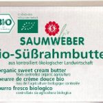 Bio-Süßrahmbutter 10 kg Block 10 kg Karton DE-ÖKO-006 