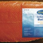 Geschnittener Bio-Räucherlachs