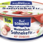 Bio-Weidemilch Sahnekefir Erdbeere 150g