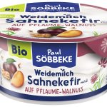 Bio-Weidemilch Sahnekefir Pflaume Walnuss 150g