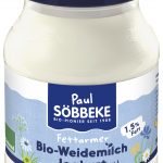 Bio Weidemilch fettarmer Naturjoghurt mild