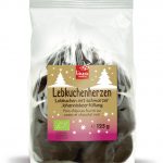 Lebkuchenherzen, gefüllt (schw. Johannisbeere)