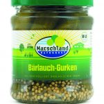Bioland Bio-Bärlauch-Gurken 370 ml Gl. MARSCHLAND