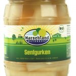 Bio-Senfgurken 580 ml Gl. MARSCHLAND