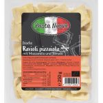 Frische Ravioli pizzaiola Mozzarella und Tomate