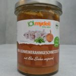 BIO Schweinerahmgeschnetzeltes im Glas 