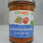 BIO griechische Hackpfanne im Glas