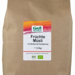 Früchte Müsli mit Äpfeln & Cranberries