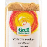 Vollrohrzucker unraffiniert