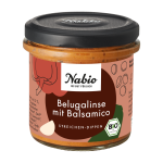 Nabio Aufstrich Belugalinse Balsamico
