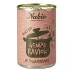 Nabio Ravioli in Gemüse-Tomatensauce