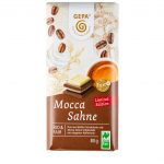 Mocca Sahne Schokolade mit Weißer Schokolade