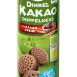 Bio Dinkel Kakao Doppelkeks mit Kakaocreme, 320g 