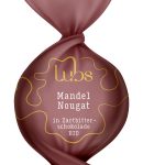Confiseriekugeln Mandelnoug. Zartbitterschoko, Bio