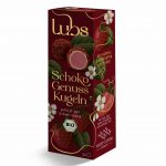 Schoko Genuss Kugeln mit Erdbeer-Creme, Bio