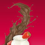 Bio-Erdbeer-Joghurt in Vollmilch Schokolade