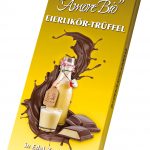 Bio-Eierlikör in Edel-Zartbitter-Schokolade