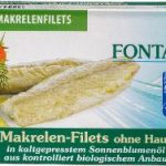 Makrelen-Filets o. Haut, o. Gräten i. Sonnenbl.öl