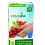 Heringsfilets in Bio-Tomatencreme m. Tomatenstück.