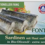 Sardinen mit Haut und Gräten in Bio-Olivenöl