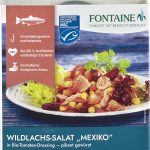 Wildlachs-Salat Mexiko in Bio-Tomatendressing – 