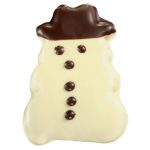 Schneemann Weiß Theke