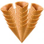 Bio-Eiswaffeln Standard groß