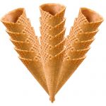 Bio Eiswaffeln Standard  klein