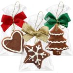 Weihnachtsschmuck  Marzipan (mit Goldband)