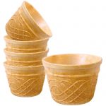 Bio kleiner Waffelbecher 80 ml