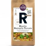 Bio Risotto Steinpilz-Tomate mit Bio-Fleischalternative