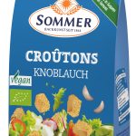 Croutons Knoblauch Geröstete Brotwürfel