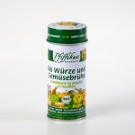 Bio Würze und Gemüsebrühe 80g Metalldose