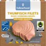 Thunfisch Filets in Bio-Sonnenblumenöl