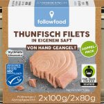Thunfisch Filets in eigenem Saft