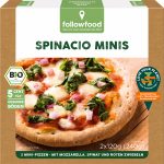 Bio Spinacio Minis, 2 Mini-Pizzen