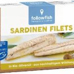 Sardinen Filets in Bio-Olivenöl. 