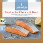 Bio-Lachs Filets mit Haut