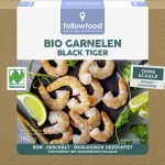 Bio Black Tiger Garnelen ohne Schale