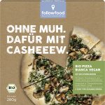 Bio Pizza Bianca Vegan mit Bio Dinkelboden