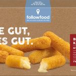 Bio Käse Sticks, paniert, vorgebacken, tiefgefroren. 