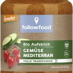 Bio Aufstrich Gemüse mediterran